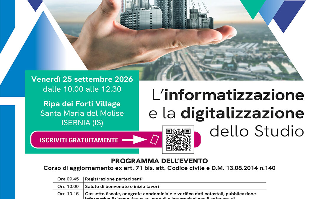 Informatizzazione e digitalizzazione dello Studio: T-Max Lab | Buffetti Group a Isernia